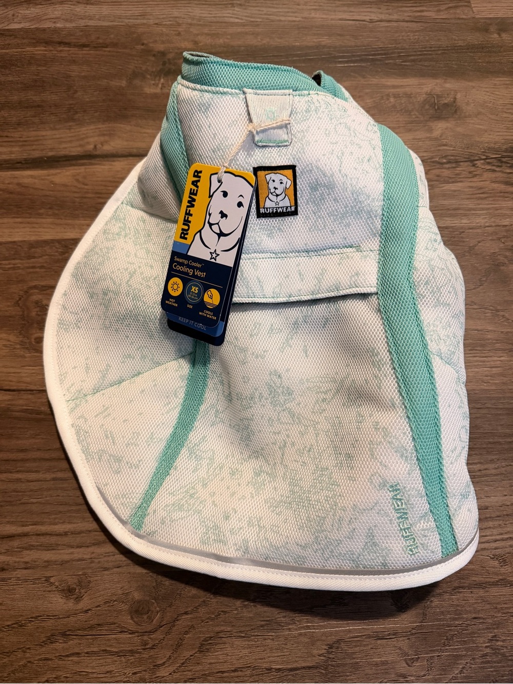 Ruffwear Swamp Cooler Dog Vest, Sage Green, XS